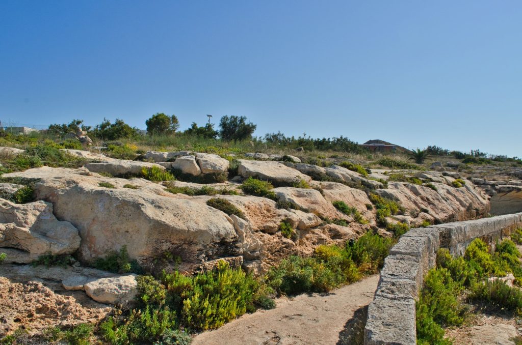 Malta National Trails walking route